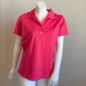 Women’s Pink Nike Dry Fit Golf Polo